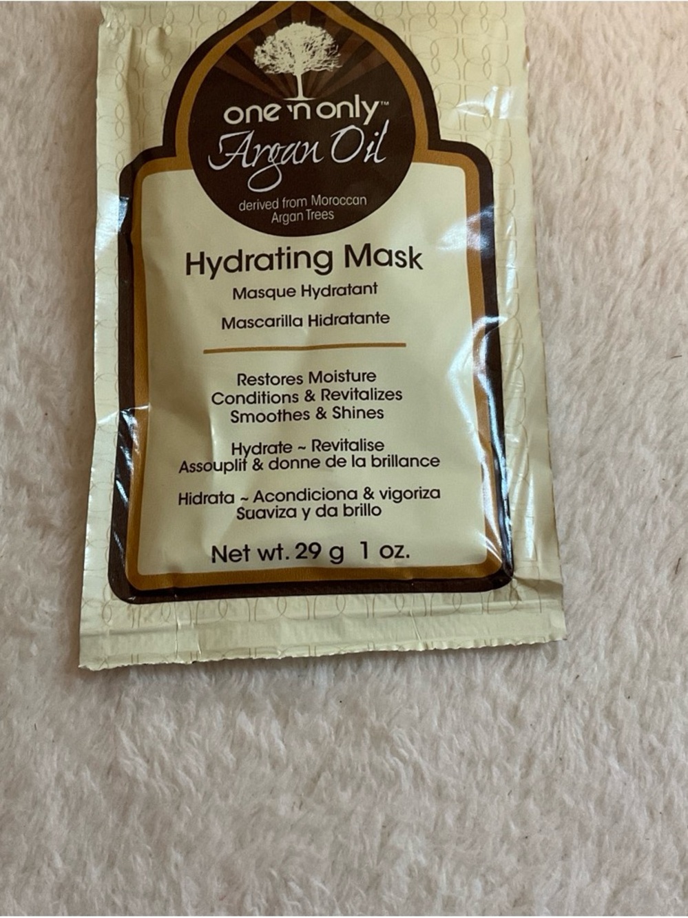 One 'n Only Argan Oil Hydrating Mask - Cream